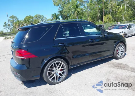 2016 Mercedes-Benz Amg Gle 63 S 4Matic from USA, damaged, VIN 4JGDA7FBXGA633444